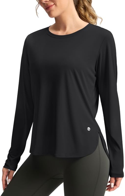 Women’s Sun Shirts UPF 50+ Long Sleeve UV Protection Shirt Lightweight Quick Dry Workout Hiking Tops for Women
