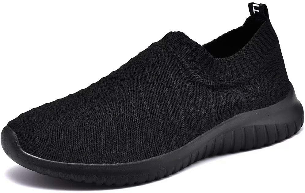 konhill Womens Slip On Sneakers Lightweight Walking Shoes Breathable Work Shoes for Nursing & Standing All Day