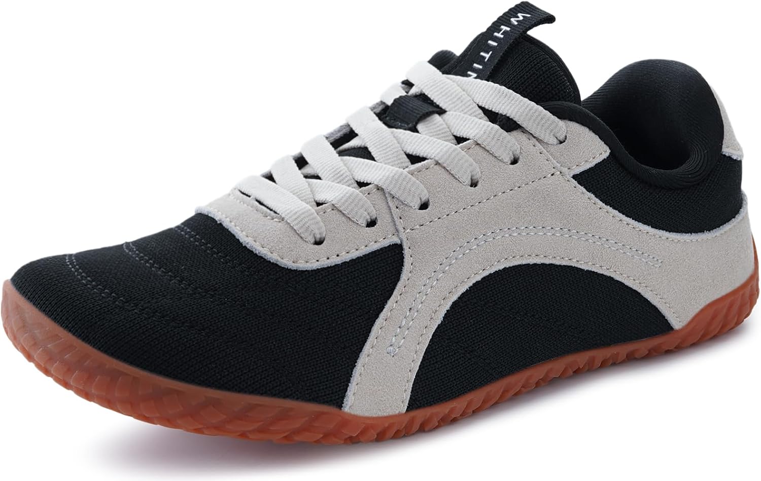 WHITIN Women’s Wide Barefoot Sneakers | Retro Track-Inspired Trainer | Zero Drop Lifestyle