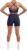 SUUKSESS Women Seamless 2 Piece Workout Sets Criss Cross Sports Bra High Waist Booty Shorts