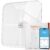 iHealth Nexus Smart Scale for Body Weight Bluetooth, Digital Bathroom Scale Body Fat and Muscle, Body Composition Monitor Health Analyzer for BMI Compatible for iOS & Android Accurate to 0.1lb-White