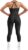 SUUKSESS Women 2 Piece Workout Sets Compression Tummy Control Leggings with Pockets Halter Built in Bra Tank Tops