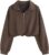 Verdusa Women’s Mock Neck Sweatshirt Lightweight Half Zip Pullover Cropped Sweatshirts Workout Tops
