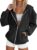 Betadog Womens Zip Up Hoodies Long Sleeve Oversized Sweatshirts Fleece Y2K Jacket Pockets 2025 Fall Outfits Fashion Clothes
