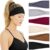 Huachi Headbands for Women Non Slip – Wide Elastic Sports Sweatband Headbands, Soft Stretchy Hair Bands for Yoga, Workout, Running & Daily Use, 6 Pack Thick Head Bands
