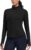 PINSPARK Women’s Cropped Workout Jacket Lightweight Full Zip Running Jacket Comfy Slim Fit Athletic Jackets with Thumb Holes