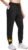 SANTINY Women’s Fleece Lined Joggers Pockets Drawstring Waterproof Sweatpants Thermal Ski Running Winter Hiking Pants Women