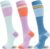 fenglaoda Compression Socks for Women Men 3 Pairs Graduated Compression Support Circulation Socks for Nurses