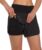 Ksmien Women’s 2 in 1 Running Shorts – Lightweight Athletic Workout Gym Yoga Shorts Liner with Phone Pockets