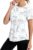 AVOOGUE Women’s Short Sleeve Workout Tops Quick Dry Athletic UPF50+ Sun Protection Shirts Gym Hiking Running Yoga Clothes