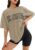 ATHMILE Womens Oversized T Shirts Casual Tee Workout Tops Gym Clothes Summer Loose Fit Short Sleeve Graphics Basic Y2K 2026