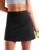 SANTINY 14″ Skorts for Women with 2 Pockets High Waisted A Line Casual Pickleball Golf Skort Athletic Tennis Skirt