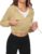 FKEEP Cropped Zip Up Hoodie Women Jacket Top Sweatshirt Casual Basic Gym Workout Sport