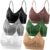PAXCOO Bras for Women Pack of 6, Bralettes for Women Padded, Sports Bras for Women