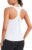 MathCat Women’s Workout Tank Tops Racerback Sleeveless Tops Loose Fit Yoga Shirts Athletic Running Tank Top for Women (XS-XL)