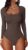 ANRABESS Women Scoop Neck Bodysuits Long Sleeve Tops 2025 Fall Slim Fit Ribbed Knit Sexy Soft Basic Shirts Fashion Outfits
