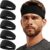 5 Pack Running Headbands, Workout Sweat Band Moisture Wicking Sports Headband for Men/Women